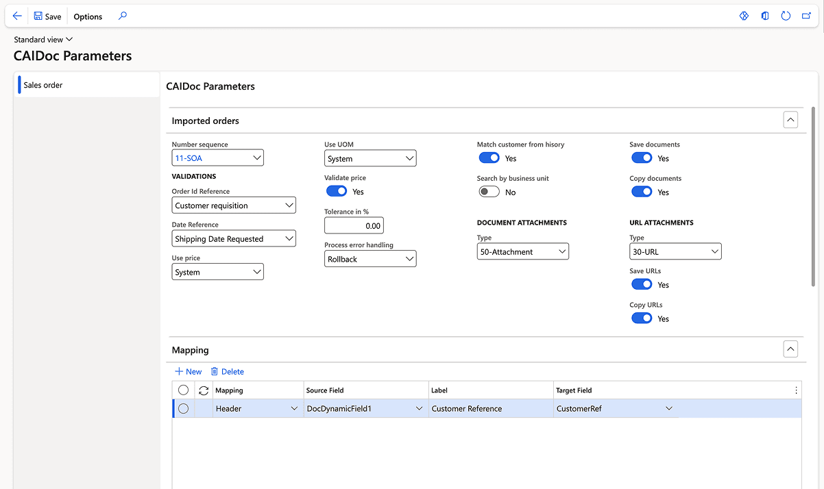 Purchase Order Validation